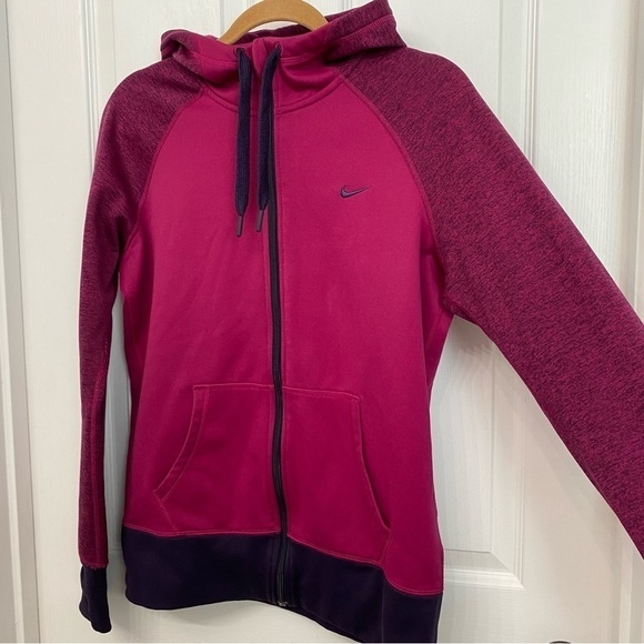 Nike Therma-Fit Zip Up Jacket Magenta Medium - Picture 5 of 16